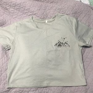 embroidered crop top!